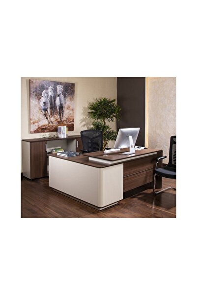 Midas Furniture GLOOMCODE OFFICE DESK 160 CM + SIDE RETURN