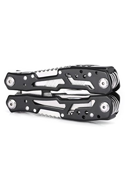 OEM Steel Multitool for Camping or Outdoor Activities - Black