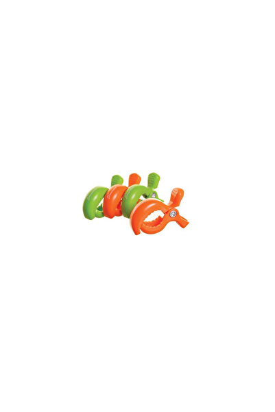Dreambaby Cleme pentru cărucior 4 buc. 2x verde 2x portocaliu