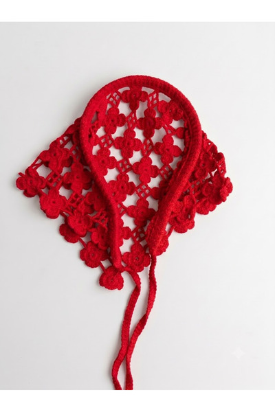 FioraWear Bohemian Style Knitted Tie-Down Crown Bandana