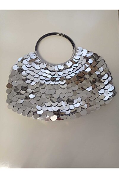 Generic Brand Sequin Hand-Knitted Bag