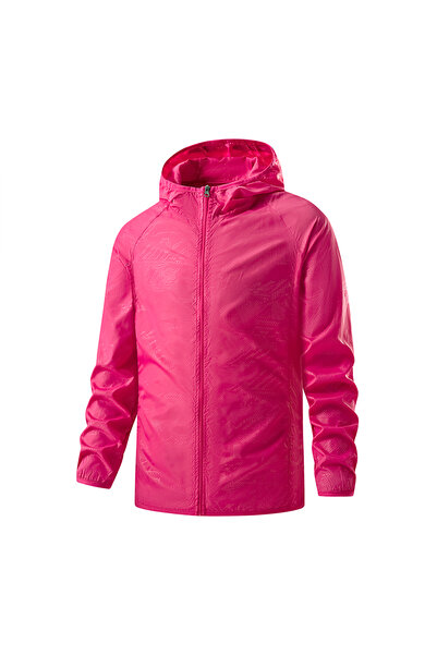 Choice14 XL Unisex Rose Red LNGXO Waterproof Hiking Jackets for Men and Women...