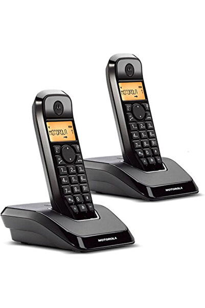 Motorola S1202 Ασύρματο Τηλέφωνο Μαύρο