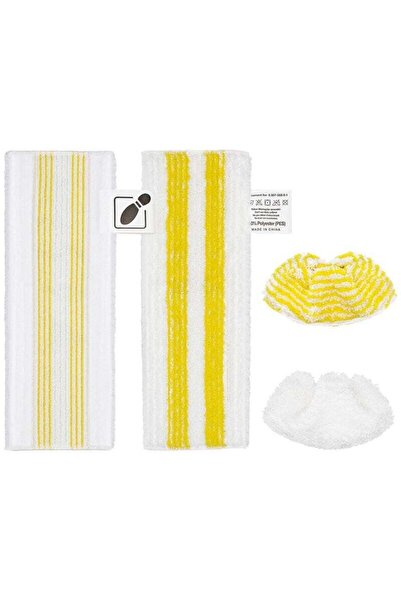 STARSTAR 4-pc microfiber cleaning cloth set for Kärcher SC2, SC3, SC4, and SC...