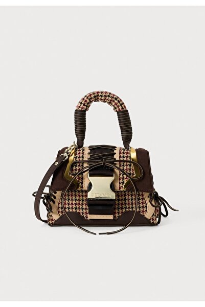 Steve Madden DIEGO - Crossbody bag - brown/goldcoloured