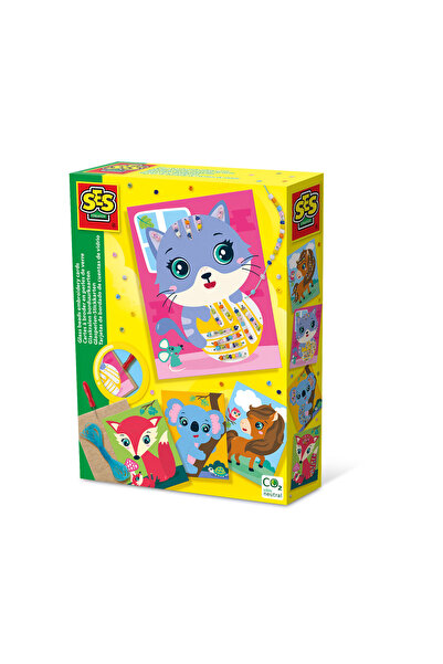 SES Creative Bead embroidery kit, SES Creative, 5+, Multicolor