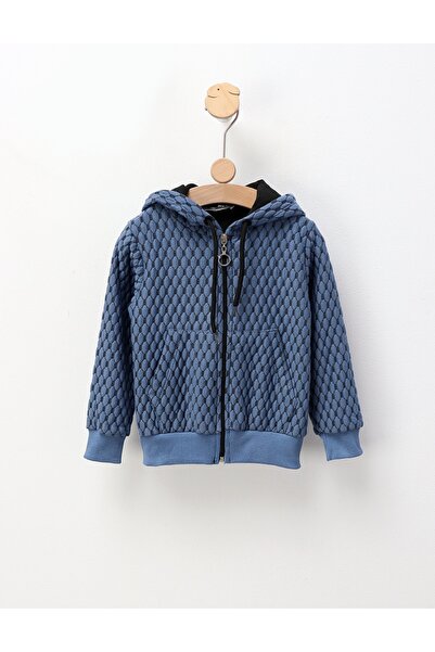MiniKids Hanorac Winter Warm Fashion, albastru