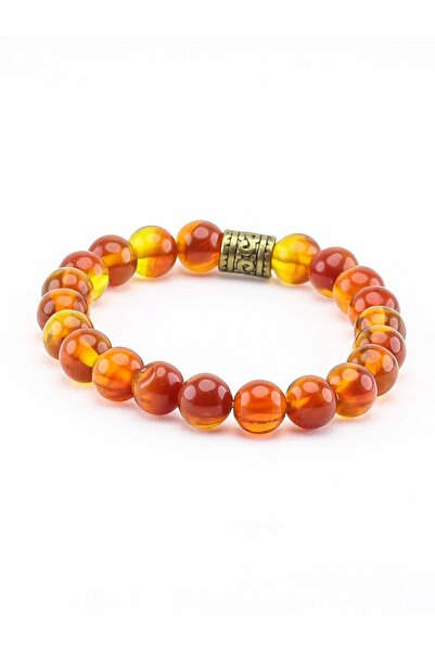Esha Store سوار من الحجر الطبيعي العقيق للجنسين eub14a