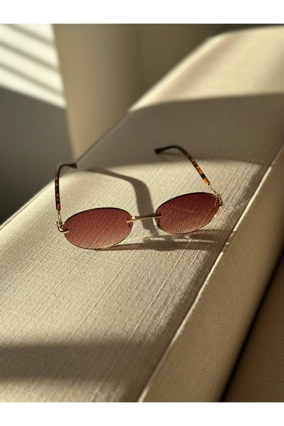 NOVEN Oval Glass Women's Sunglasses