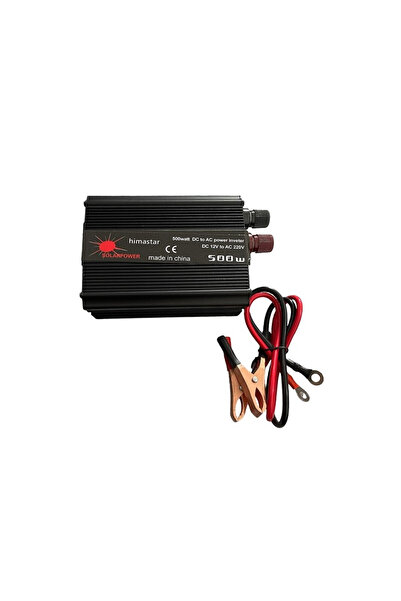 OEM Inverter τροποποιημένου ημιτόνου 500W 12V σε 220V SAA-500AF himastar