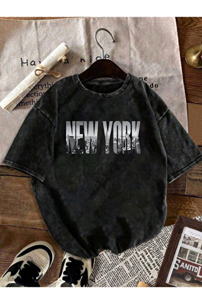 Prekarya design Unisex Oversize Vintage Washed Street Style Street Fashion Co...