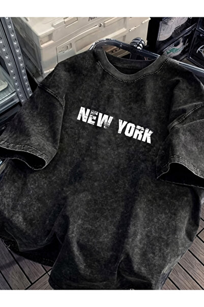 Prekarya design Unisex Oversize Vintage Washed Street Style Street Fashion Co...