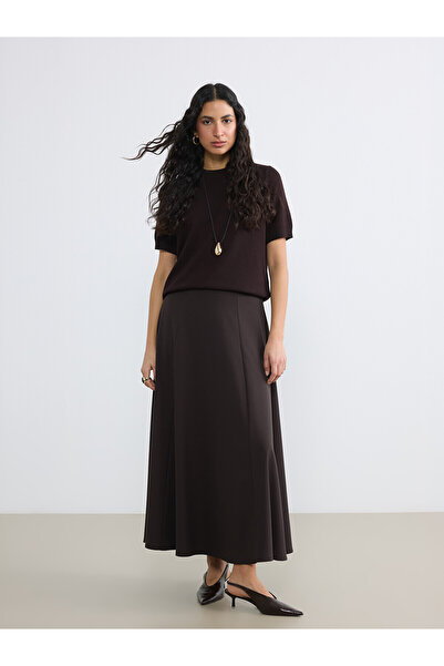 LC Waikiki Original Buy Zippered Flared Skirt