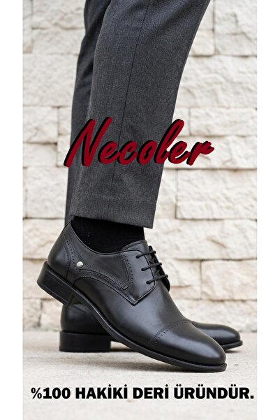 Generic Brand 100% Genuine Leather Suit Shoes for Men, Inner and Outer Leathe...