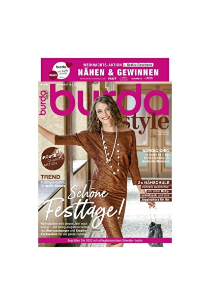 Burda Style December 2021 Magazine, 12/2021