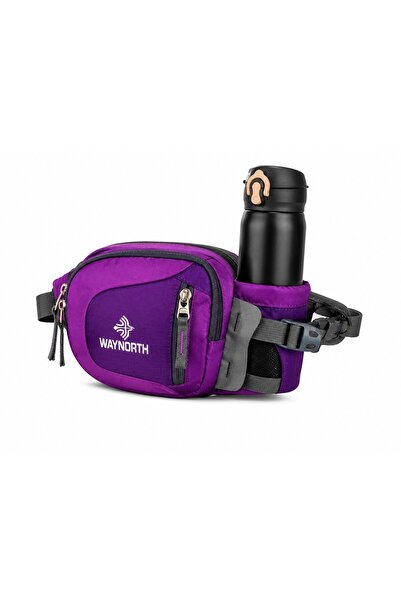 Senterlan Waynorth Torre Shoulder and Waist Bag Purple