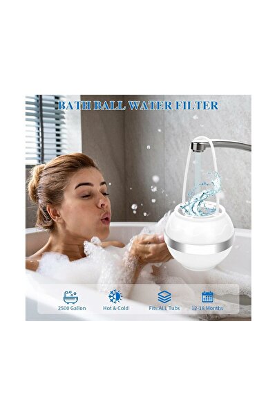 STARSTAR UPDATE Bath Ball Filter,8 Stages Bath Water Filter, Removes Hundreds...