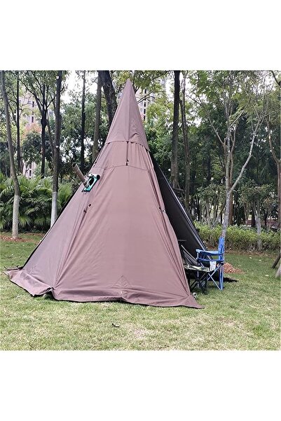 ArasTobacco Hot Teepee Tents for Outdoor Backpacking Camping Hiking Pyramid T...