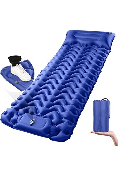 GENERAL Sleeping Pad, Ultralight Inflatable Sleeping Pad for Camping, Built-i...
