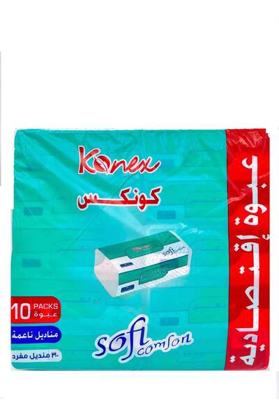 konex Tissue Package 300 Napkins x 10 Boxes
