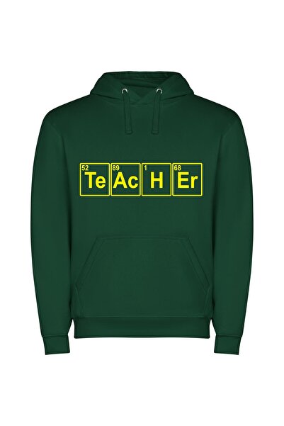 iLovePrints Chemistry's Precious Elemental Sign Φούτερ με κουκούλα σε χρώμα Π...