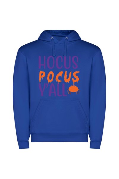 iLovePrints Full-Spectrum Focus: Aesthetic Art Φούτερ με κουκούλα σε χρώμα Μπλε