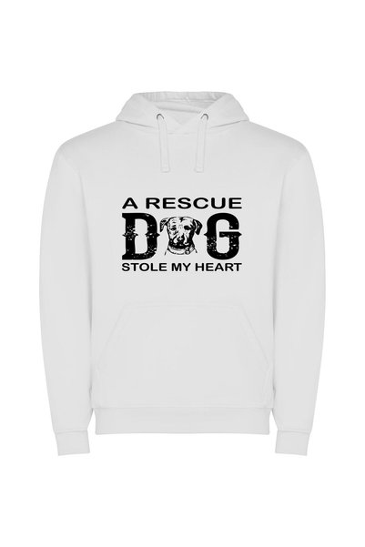 iLovePrints Enchanting Furry Friends Φούτερ με κουκούλα σε χρώμα Λευκό