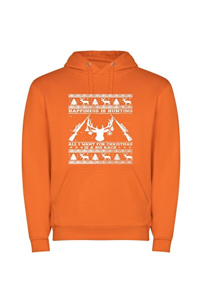 iLovePrints Deer, Rifle, Joy: A Rudolph-Inspired Christmas! Φούτερ με κουκούλ...