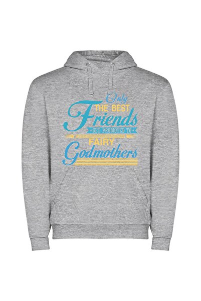 iLovePrints Elite Friendship Enchanters Φούτερ με κουκούλα σε χρώμα Γκρι