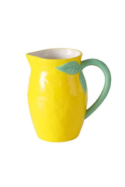 Boltze Carafă din porțelan galben 1200 ml Zitronella