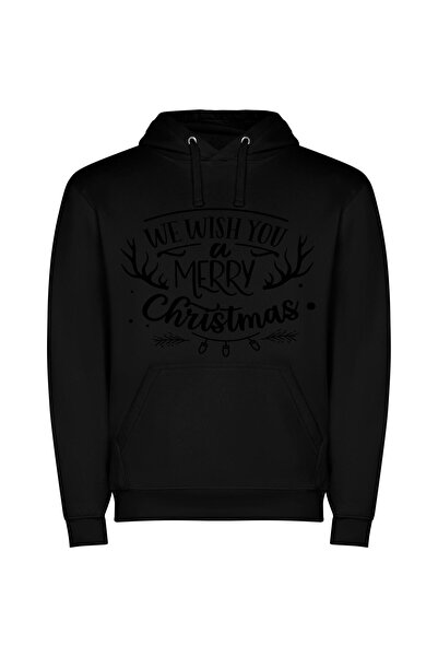 iLovePrints Christmas Greetings in High Resolution Φούτερ με κουκούλα σε χρώμ...