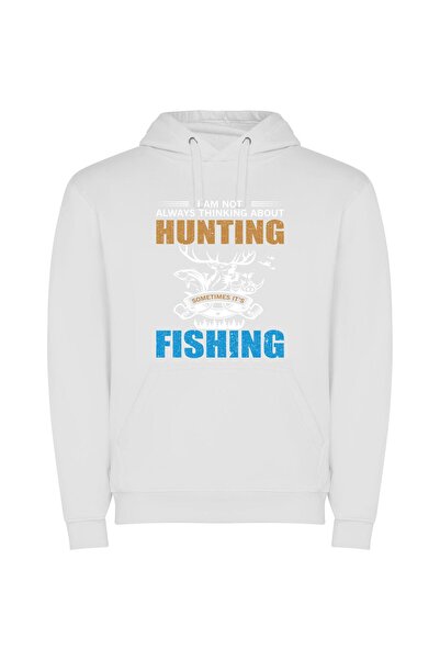 iLovePrints Fancy Outdoor Escape: Artful Hunts! Φούτερ με κουκούλα σε χρώμα Λ...