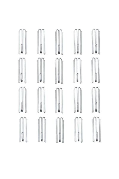 IKEA Комплект куки за пердета QUICK, Ламе, 20 броя