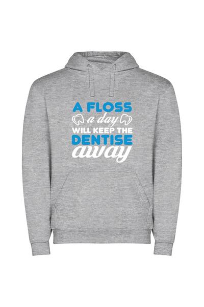 iLovePrints Delicate Dentist Profile: Aesthetic Care Φούτερ με κουκούλα σε χρ...