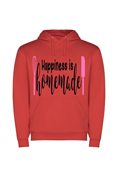 iLovePrints Happiness Handcrafted: Inspiring Memes Φούτερ με κουκούλα σε χρώμ...