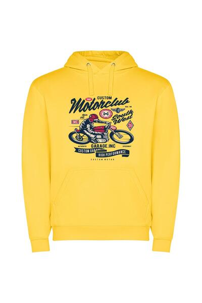 iLovePrints Rider's Custom Finest: Shep-Style Φούτερ με κουκούλα σε χρώμα Κίτ...