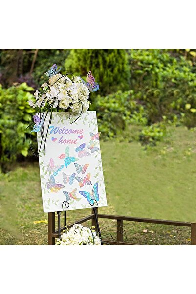 Generic Amzuia 48 Pcs 3D Butterfly Wall Decor, 4 Styles 3 Sizes,Removable But...