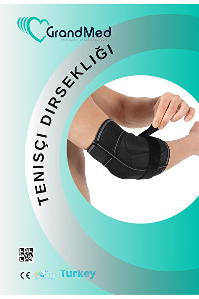 GrandMed Epikondilit Long Tennis Elbow Brace Golf Elbow Brace Adjustable Desi...