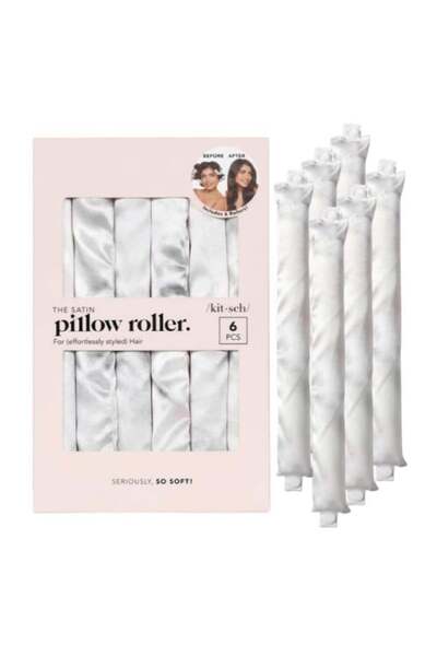 Kitsch Kitch Heatless Silk Hair Rollers - 6 Pieces