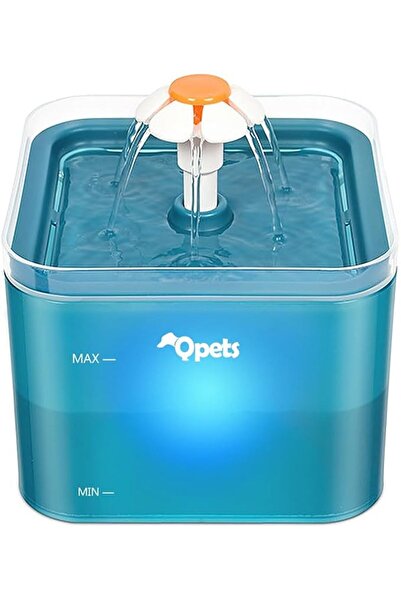 HASTHIP ® 2.2L Cat Water Fountain,Auto Pet Water Fountain for Cats with LED L...