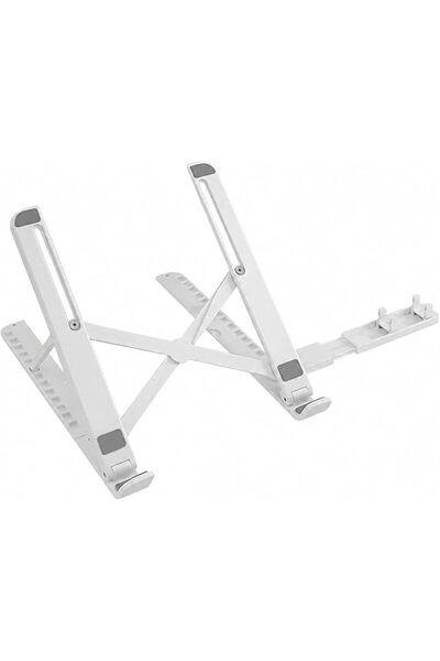 FNSAY Laptop Stand for Desk, ABS, Adjustable Foldable Portable Riser with Pho...