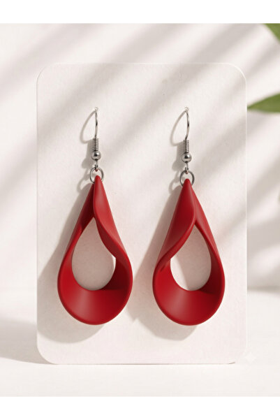 Fullment Nude Twist Drop Earrings - Lightweight Dangle Earrings for Women in ...