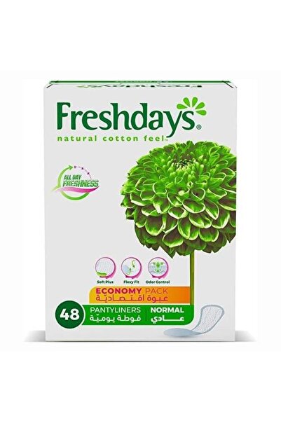 Fresh فوط صحية يومية خاصة للاستخدام اليومي - عبوة 48 قطعة