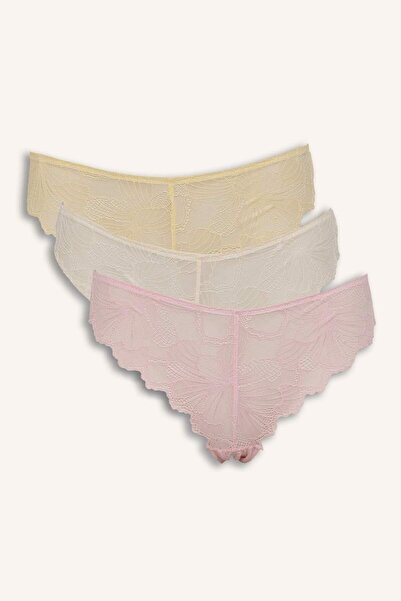 DeFacto Lace 3-Piece Panties Set G8363Ax26Sp