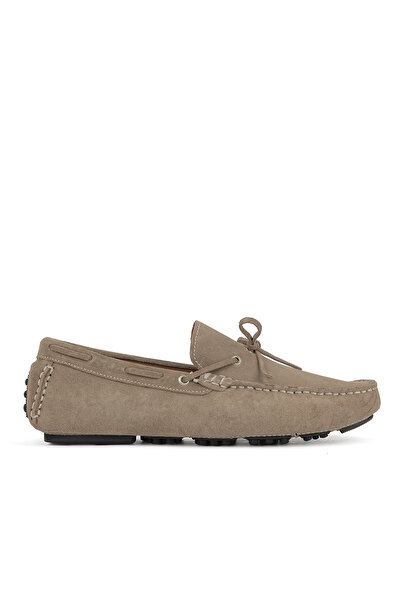 Ziya , Men's Genuine Leather Casual Shoes 1611065Ze07913 Sand