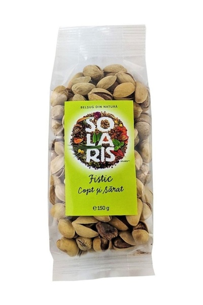 SOLARIS Roasted and Salted Pistachios 150g