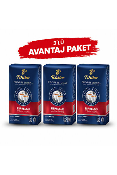Tchibo Espresso Çekirdek Kahve 3'lü