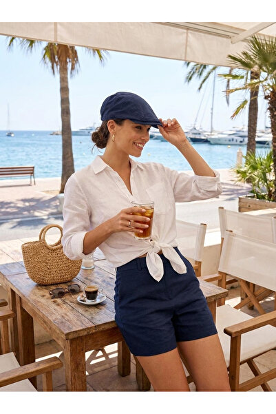 PIECE SIGNATURE Unisex Linen Cap - Unlined Thin Summer Hat - Flexible Size wi...