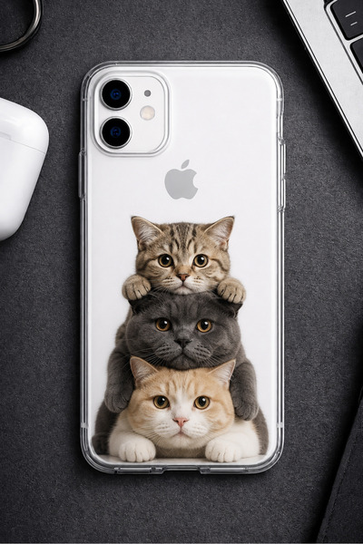 Genel Markalar Kişiye Özel Evcil Hayvan Fotoğraflı Telefon Kılıfı | iPhone, S...