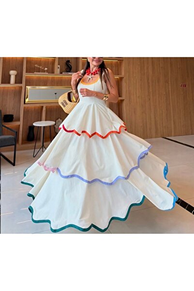 Butik Tasarım Premium Kat Kat Elbise